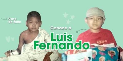 Luis Fernando,Caso de éxito, Leucemia ...