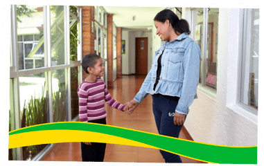 Niño beneficiario CDLA